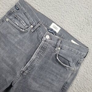 Citizens of Humanity Olivia Ankle Jeans Womens‎ Size 27 Gray Button fly
